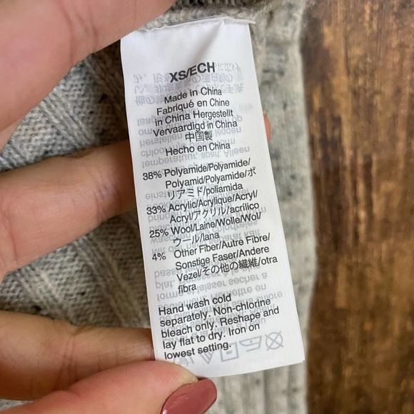 Madewell | Donegal Inland Turtleneck Sweater Gray - Picture 5 of 7